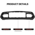 thumbnail image 3 of Bumper Grille Grill Trim Molding Bezel Compatible with 2016-2021 Jeep Grand Cherokee 68310779AA Fascia Applique, 3 of 7