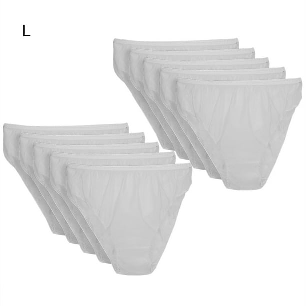 Bragas de maternidad, 10 piezas de calzoncillos para embarazadas, calzoncillos desechables para mujeres, calzoncillos a medida para la perfección