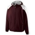 thumbnail image 2 of Holloway S Homefield Jacket Maroon/White 229111, 2 of 2