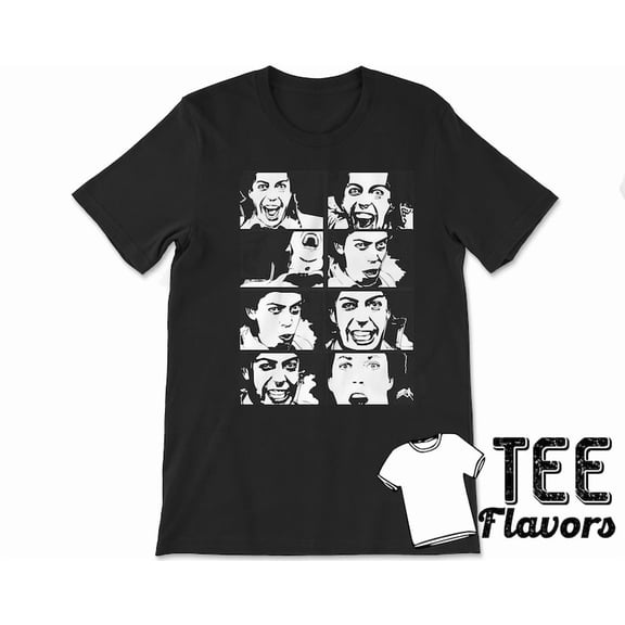 Tim Curry Grand Wizard the Worst Witch Montage Tee / T-shirt
