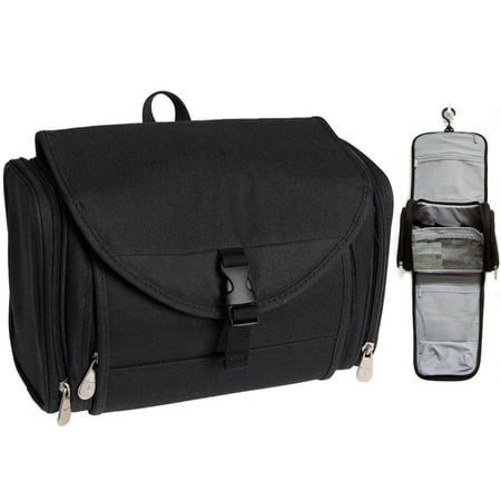 Little Black Travel Case - Travelon Travel Toiletry Hanging Bag Kit Black Case Organizer Shaving Beauty New