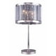 Elegant Lighting Chelsea 32" 4 Lampe de Table en Cristal Royal Clair – image 1 sur 1
