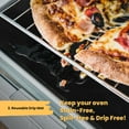 3in1 Silicone Oven Liner & Drip Mat Keep Your Oven Spotlessly Clean