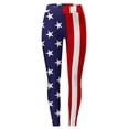 thumbnail image 3 of Luwomo Women Yoga Pants High Waist Lifting Stars Design Running Workout Fitness Stretchy Tight Comfy Leggings, 3 of 4