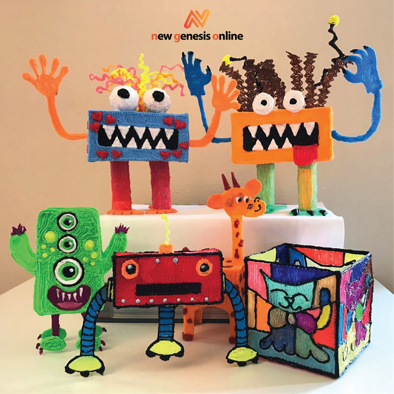 Fungear Draw & Create 3d Printing Pen With Filament for sale online
