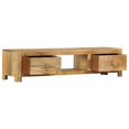 thumbnail image 4 of vidaXL TV Cabinet 140x30x32 cm Solid Mango Wood, 4 of 5