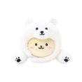 thumbnail image 3 of Anirollz Winter 6” Small Polar Bear Outfitz Bunniroll Stuffed Animal Plush Toy, 3 of 7