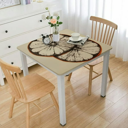 

QFMY Square Tablecloth Set Great for Home Kitchen Parties Holiday Dinner 100% Polyester Fiber 52*52