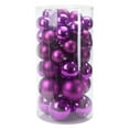thumbnail image 1 of Northlight Shiny and Matte Shatterproof Christmas Ball Ornament - Set of 50, 1 of 6