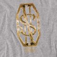 thumbnail image 2 of Fantastic Beasts Scamander Monogram Women's T Shirt, Athletic Heather, 2X-Large, 2 of 6