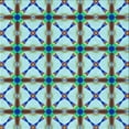 thumbnail image 1 of Ahgly Company Machine Washable Indoor Square Transitional Aquamarine Green Area Rugs, 4' Square, 1 of 7