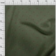 thumbnail image 2 of oneOone Cotton Poplin Twill Olive Green Fabric Texture & Floral Block Craft Projects Decor Fabric Printed By The Yard 56 Inch Wide, 2 of 2