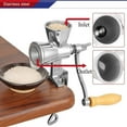 thumbnail image 4 of Manual Grain Grinder Hand Crank Grain Mill Stainless Steel Home Kitchen Grinding Tool for Coffee Corn, 4 of 5