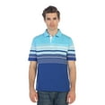 thumbnail image 3 of Gioberti Mens Striped Polo Shirt with Pocket - Yarn Dye, 3 of 5