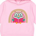 thumbnail image 3 of Inktastic Book Lover Owl Reading Librarian Toddler Hoodie, 3 of 4