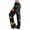 Light Green, variant on Halloween Pajama Pants for Women, Neon Splatter Pumpkin & Spiderweb Print Wide Leg Lounge Bottoms with Drawstring Waist, Soft Breathable Sleep Trousers, 1 Pair Blue L