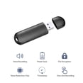 thumbnail image 3 of Black 8GB Digital Voice Recorder, Model 622 with Voice Activation, 96H Recording Capacity, File Encryption, One-Click Recording, USB 2.0, 48KHz Sampling Rate, WAV Format, 20H Continuous Recording,, 3 of 7