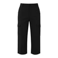 thumbnail image 4 of Bloomae Womens Cargo Capris Hiking Pants with Mulit-Pockets Quick Dry Lightweight Casual Stretch Outdoor Trip Loose Cropped Short Pants, 4 of 6