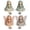 #A06-Ocean Fairies, variant on Fairy Patchwork DIY Collection, Patchwork Fairy DIY Kit, Make 4pcs Winged Elf Cloth Doll, DIY Sewing Kit for Adults & Beginners with Pre-Cut Materials,Dark Magic Fairies