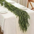 thumbnail image 5 of Christmas Simulated Vine Garland - Lifelike Rattan Wall Hanging for Mantel, Staircase, Holiday Decor, 5 of 7