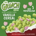 thumbnail image 3 of The Grinch Cereal, Sweetened Vanilla Corn Puffs with Marshmallows, Family Size, 15.8 oz, 3 of 12