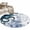 Blue, variant on Area Rug for Living Room, Nautical Blue Octopus Non-Slip Indoor Large Carpet for Bedroom/Dining Room, Coastal Ocean Summer Boat Washable Low-Profile Rectangle Floor Runner Rugs - 4 x 6 Ft