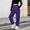 Purple, variant on High Waist Loose Drawstring Jogger Pants for Women Trendy Casual Athletic Daily Wweatpants, Great Match with Crop Tops Wweatshirts Sneakers Gray XL(XL)