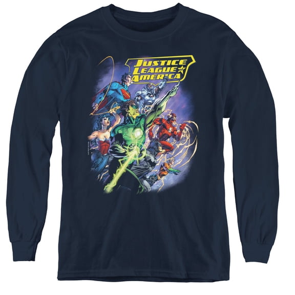 Jla - Onward - Youth Long Sleeve Shirt - Medium