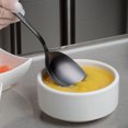 thumbnail image 2 of Mercer Culinary M35138BK 1.3 oz. Black Solid Bowl 9" Plating Spoon, 2 of 4