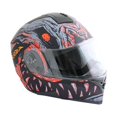 thumbnail image 2 of Casco Roda Luminar Mate Led Conde Rider Abatible negro L, 2 of 6