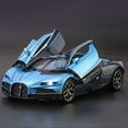thumbnail image 2 of 1:32 Bugatti Tourbillon V16 Supercar Alloy Metal Diecast Model Car Children's Toys Mini GT Collection Hobbies Birthday Gifts Boy, 2 of 9