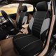 thumbnail image 2 of Fundas de asiento de coche compatibles con airbag, se adaptan a la mayoría de coches, camiones, SUV o furgonetas, 100 % transpirables con tela de poliéster con esponja compuesta de 2 mm., 2 of 4