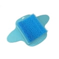 thumbnail image 2 of 2 uds limpiador de pies de ducha exfoliante masajeador de pies ducha de Spa con ventosa mejora la circulación de los pies verde-azul, 2 of 5