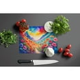 thumbnail image 3 of Carolines Treasures DAC1435LCB 15 x 12 in. Geraniums in Color Glass Cutting Board - Large, 3 of 5