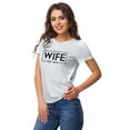 thumbnail image 2 of Inkdotpot T-Shirt Personnalisé pour Femmes, Top Annonce de Mariage, 2 of 8