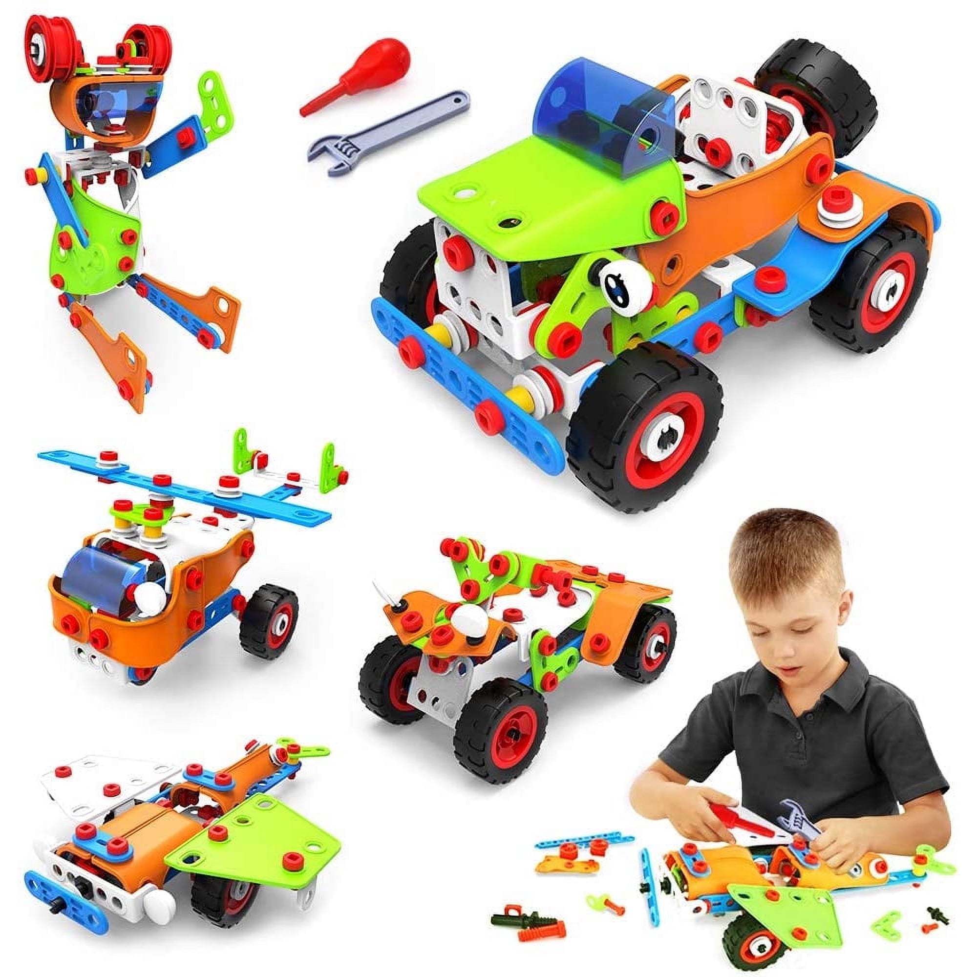 EIMELI STEM Toys Building Toys 165 PCS Educational Toys for 4-