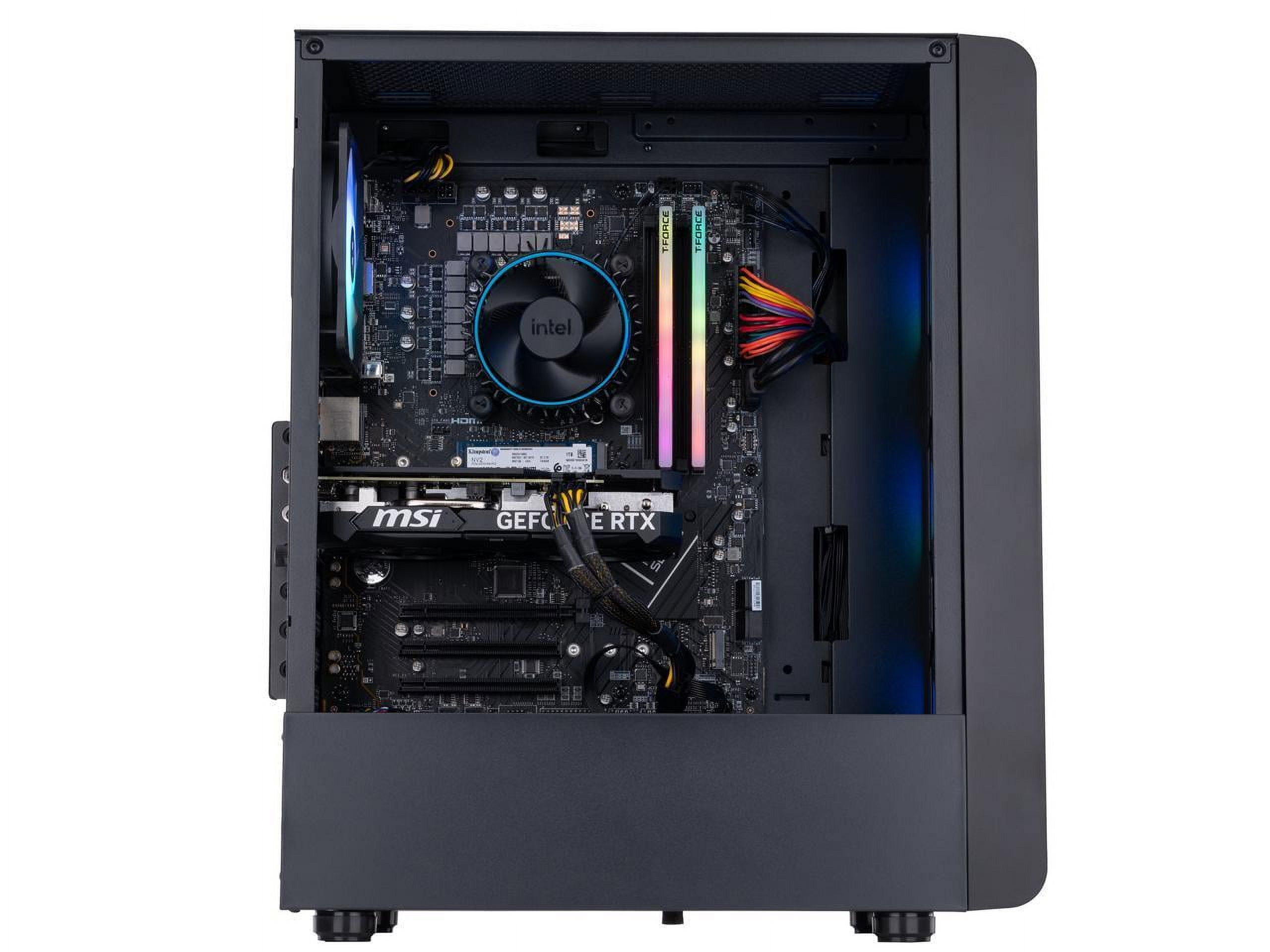 ABS Stratos Aqua Gaming PC - Intel i5 14400F - GeForce RTX 4060 Ti 8GB -  DLSS 3.5 - AI-Powered Performance - 32GB DDR5 6000MHz - 1TB M.2 NVMe SSD -  