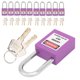 thumbnail image 5 of Cerradura De Seguridad Con Candado De 38 Mm, Candado De Bloqueo Y Etiquetado, Cerradura Eléctrica Con Nailon Reforzado Resistente A La Corrosión, De Acero Cromado Para, 5 of 7