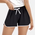 thumbnail image 2 of TOWED22 Toddler Boys Girls Athletic Basketball Shorts Baby Boy Soccer Shorts Summer Clothes Black,5-6 Y, 2 of 5