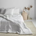 thumbnail image 3 of Bouclair White Polyester Duvet 90 X 90 in (228.6 X 228.6 cm), 3 of 3