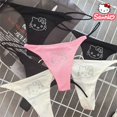 thumbnail image 2 of Hello Kitty Sanrio-Tanga Sexy para mujer, ropa interior de cintura baja, lencería Kawaii sin costuras, regalo sorpresa, 2 of 5