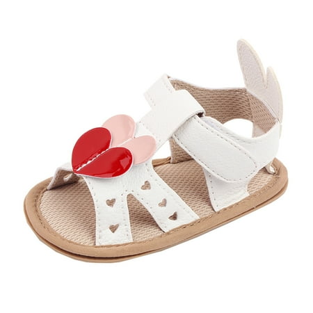 

Toddler Kids Love Girls First Walking Leisure Shoes Open Toe Leisure Shoes Sandals
