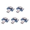 thumbnail image 3 of Adaptateur USB, Adaptateur USB, Module Adaptateur Convertisseur USB Utile 5 Pcs pour Mini Port, 3 of 7