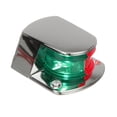 thumbnail image 2 of Attwood 6375D6 ZAMAK 1-mile Bi-Color Combination Sidelights, Deck Mount, 225-Degrees Visibility, 12V, 2 of 6