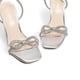 thumbnail image 5 of Sandalias para mujer DREAM PAIRS Brielle con moño de cristal plateado, 5 of 7