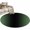 Green and Black, variant on Round Rugs 7Ft, Brown Black Ombre Round Area Rug Washable Indoor Throw Carpet, Modern Gradient Abstract Art Large Non Slip Circle Rug for Dining Room Playroom Home Decor Aesthetic