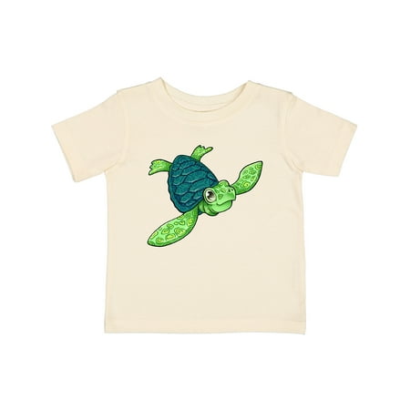 

Inktastic Sea Turtle with Swirls Gift Baby Boy or Baby Girl T-Shirt