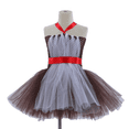 thumbnail image 1 of Bebé niñas Halloween Zoo Animal Cosplay disfraz alce Tigre vaca leopardo tutú vestido niños cumpleaños fiesta graduación Navidad Show Vestido2-3T Gao Jinjia LED, 1 of 2