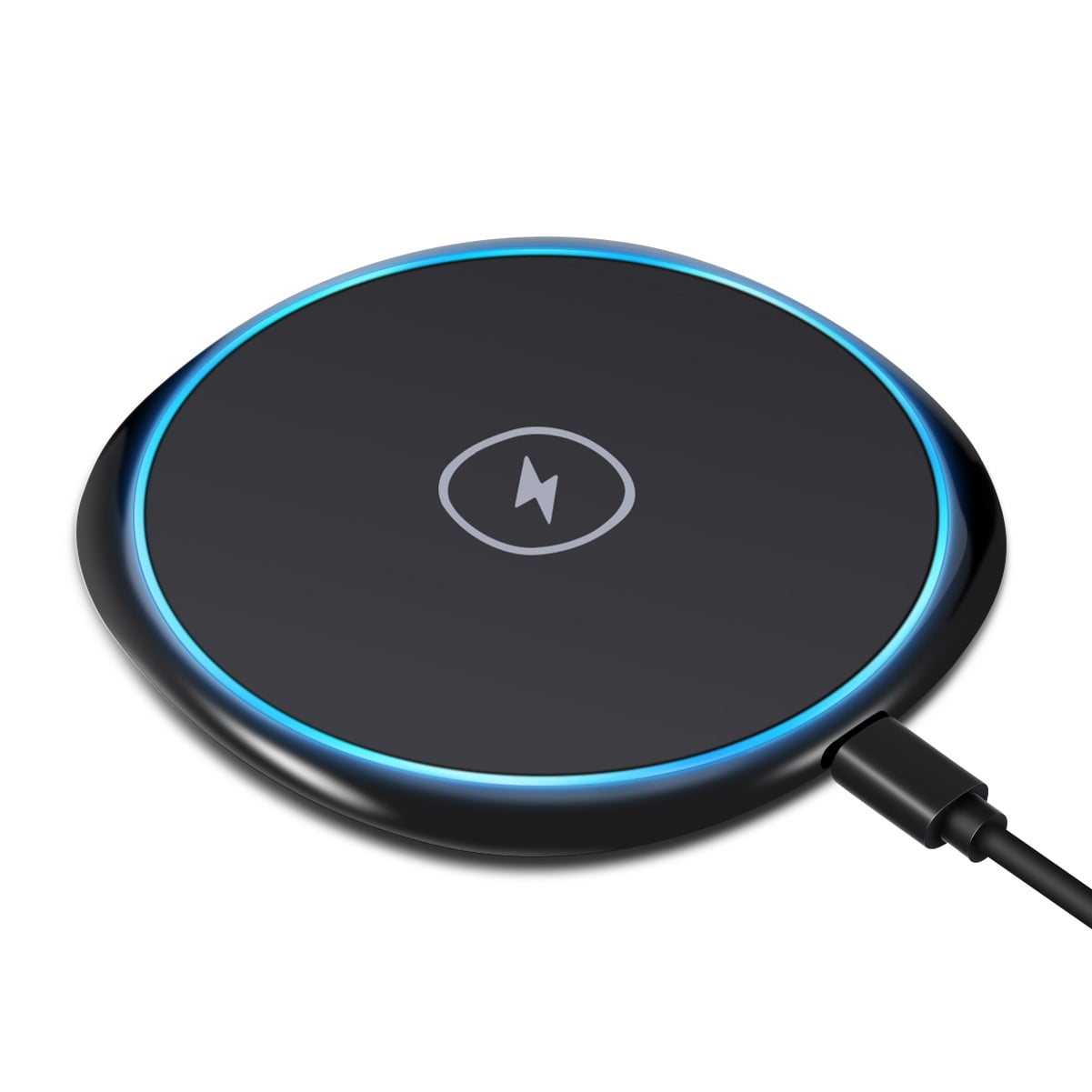  and 10W Wireless Charger Ultra Slim Fast Charging Pad E2G for Huawei P30  Pro, Mate 20 Pro - Kyocera Hydro Elite C6750 - LG G2 G3 G4 G6, V30 V50 ThinQ