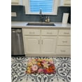 thumbnail image 3 of Carolines Treasures SASE0955RUG Autumn Floral by Anne Searle Machine Washable Memory Foam Mat, 3 of 4